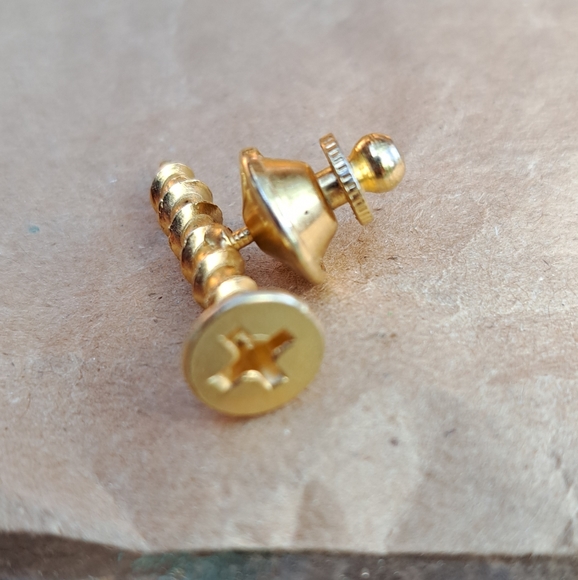 🙃6/$10 Screw Tie Tack - Picture 2 of 4
